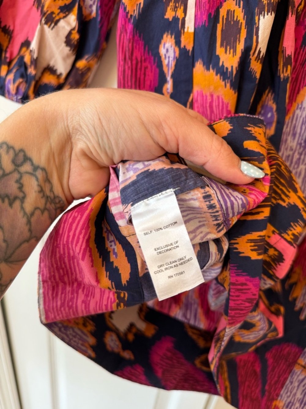 Figue Lucie Dress - Fan Ikat
True Navy - Picture 8 of 9